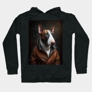 Royal Portrait of a Bull Terrier Hoodie